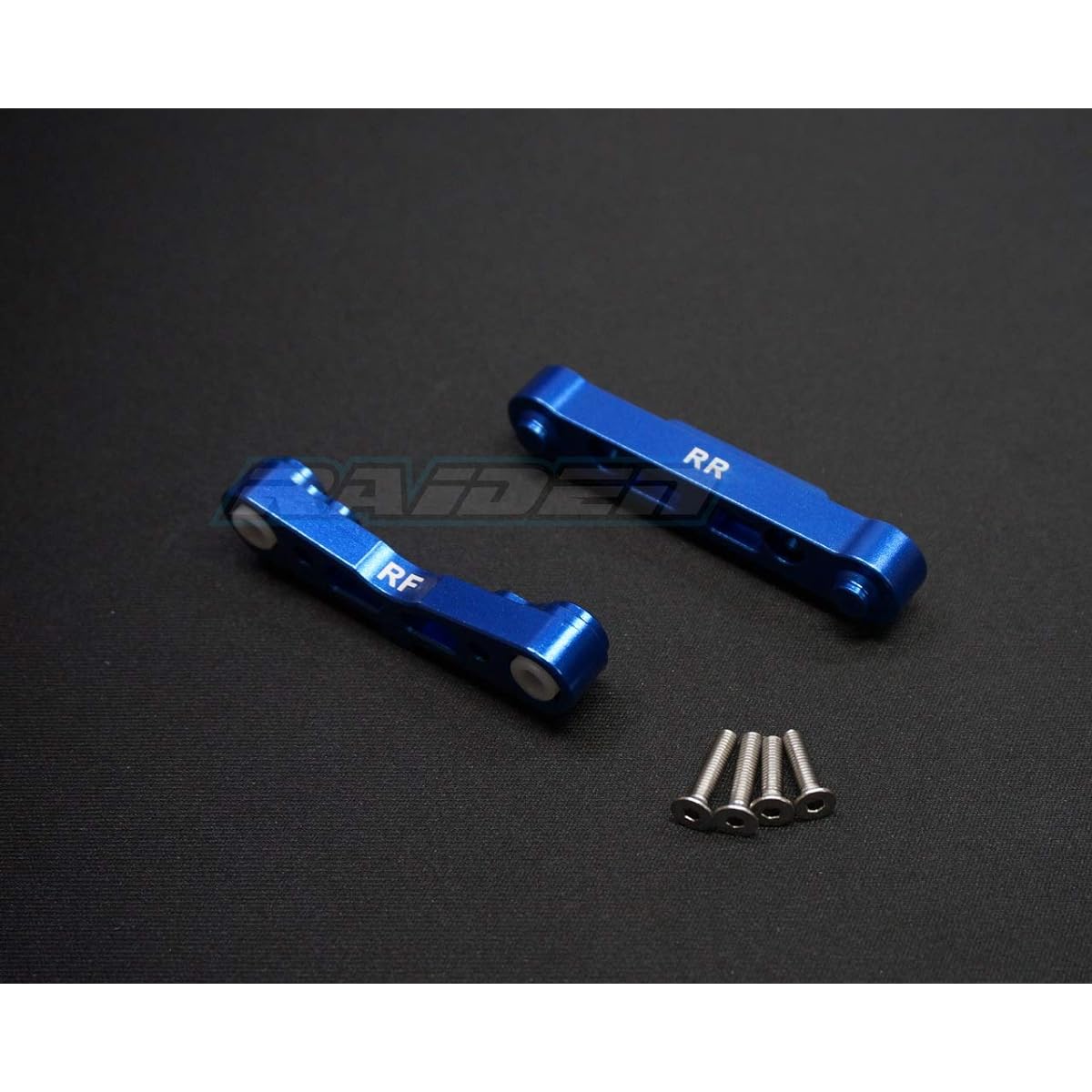 Aluminum Rear Lower Arm Suspension Mount for ARRMA Kraton Typhon Senton Talion - Blue