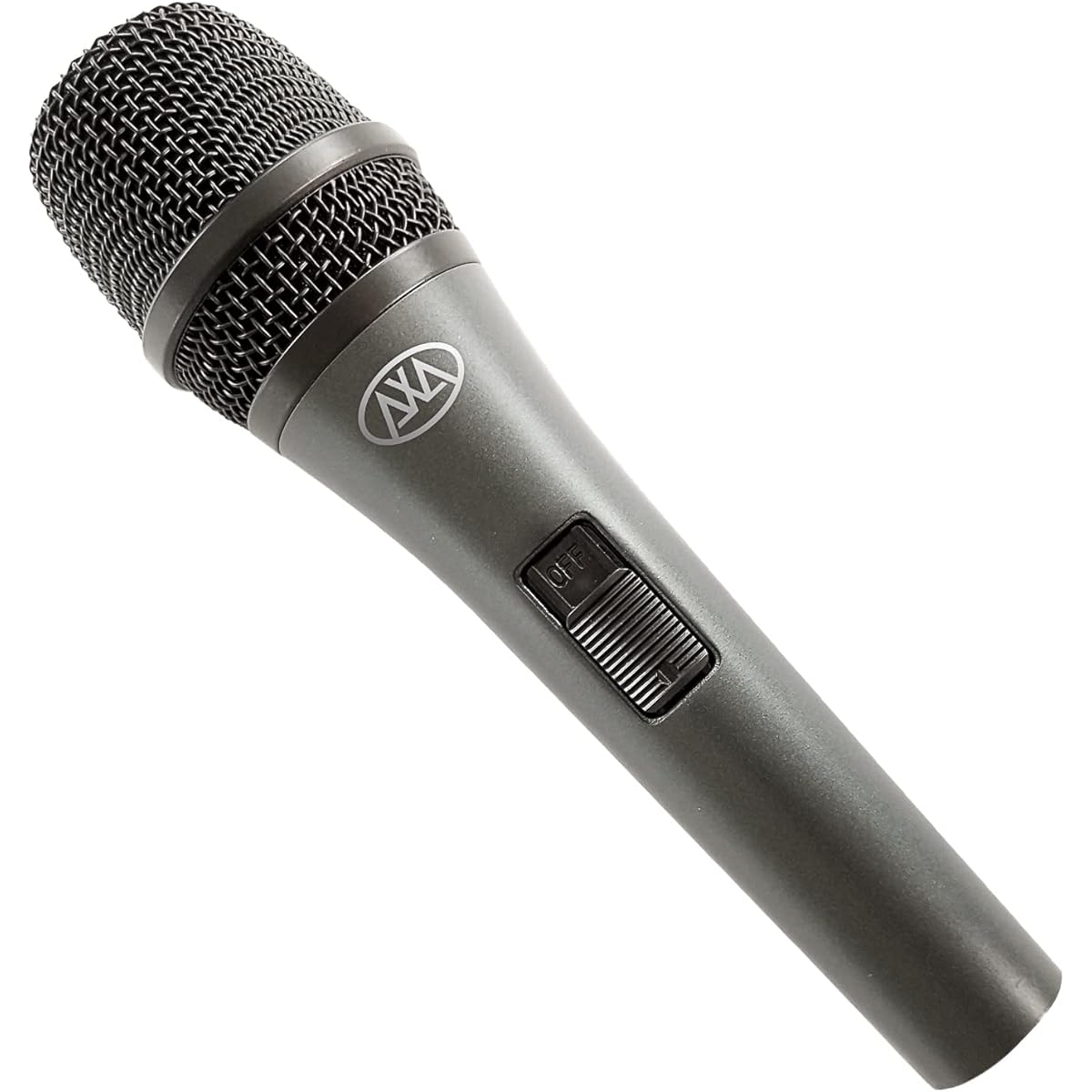 AxcessAbles Dynamic Wired Handheld Microphone 2 Pack with 10ft Mic Cable, On/Off Switch, and Carry Pouch (2 Pack) | XLR Microphone for Singing, Karaoke, Speaking | MC-20 (2 Pack)