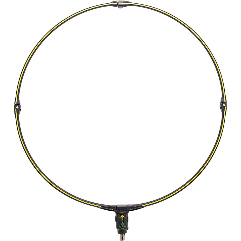 Daiichi Seiko Landing Net Ball Net with Carbon Ball Frame Coupler 13113 Black