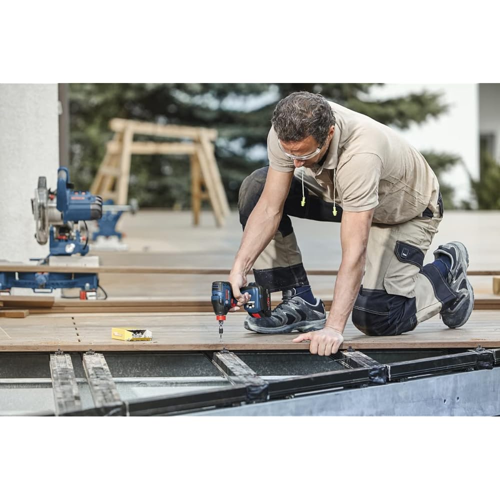 Bosch Professional 18V cordless impact driver (body only, belt hook, carrying case included) GDX18V-210CH
