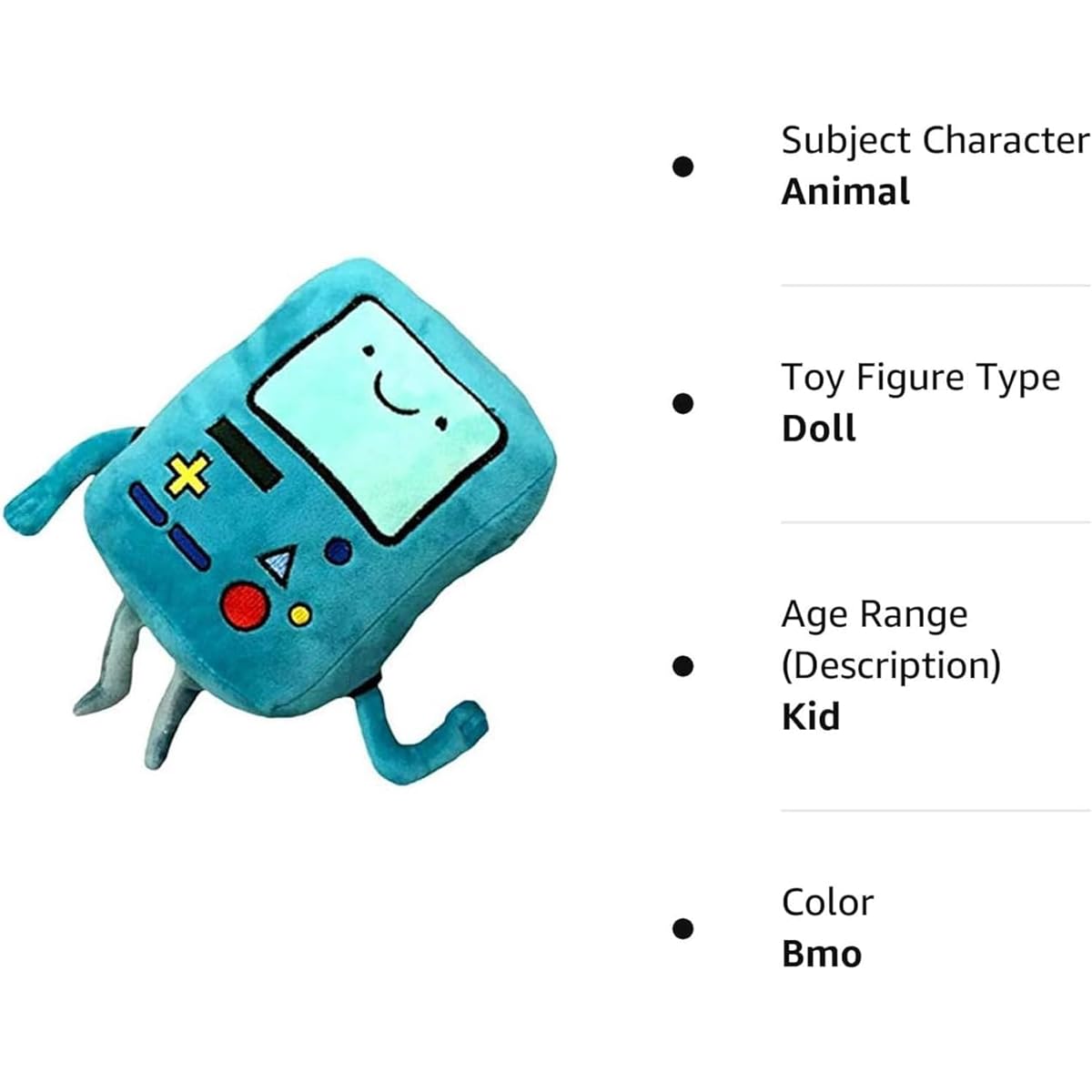 Soft Plush Toy Collection | Characters Finn, Jake & BMO | 11" Plush Toy | Perfect for Birthday Gifts, Party Decorations and Collectors | Safe and Premium Material (BMO)