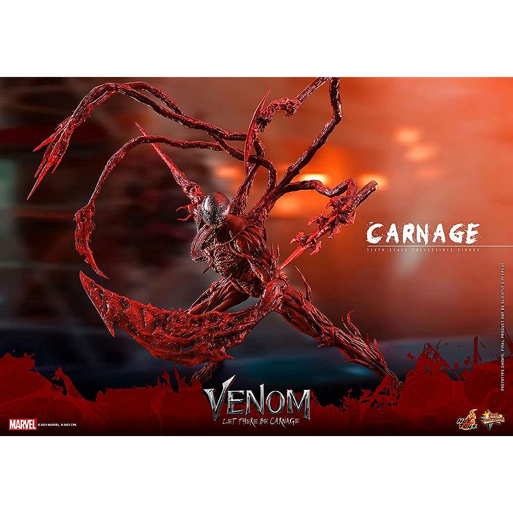 Movie Masterpiece Venom: Let There Be Carnage Carnage 1/6 Scale Figure