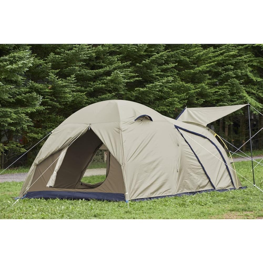 Whole Earth Family Tent Camping for 3-4 People Earth Dome 240 WE2KDA09 SBEG Easy Setup Compact (Sand Beige/FF)