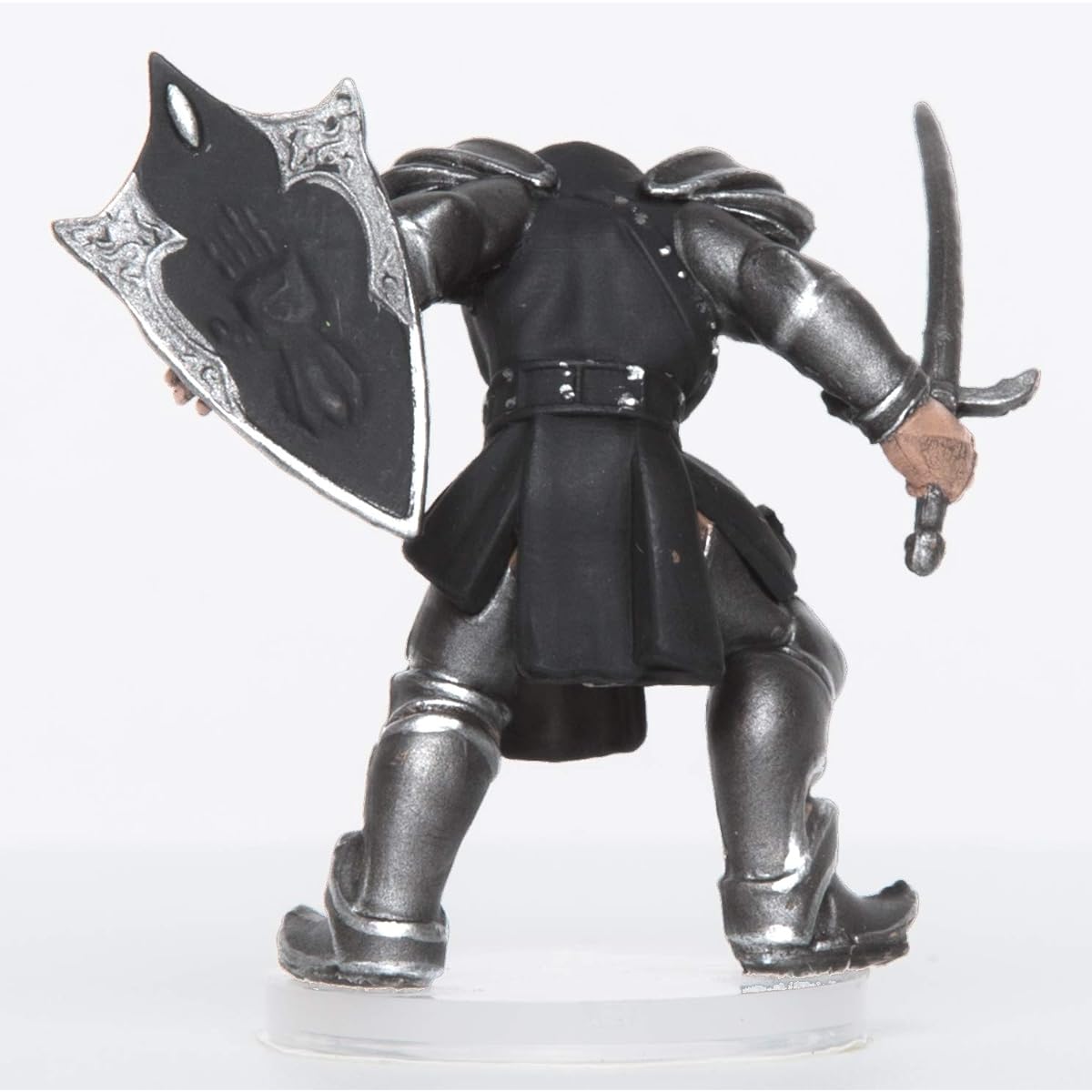 Characters of Adventure - Male Orc Paladin - Plastic Miniature for D&D or Pathfinder