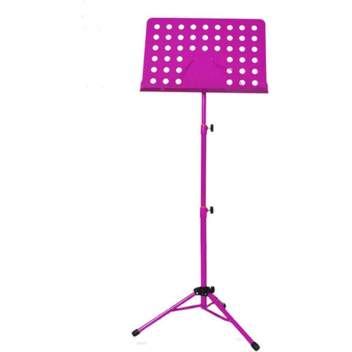 Music Stand Music Stand Adjustable Music Stand for School Reading Stand Lightweight Easy to Carry Sturdy (Color: Blue, Size: One size)