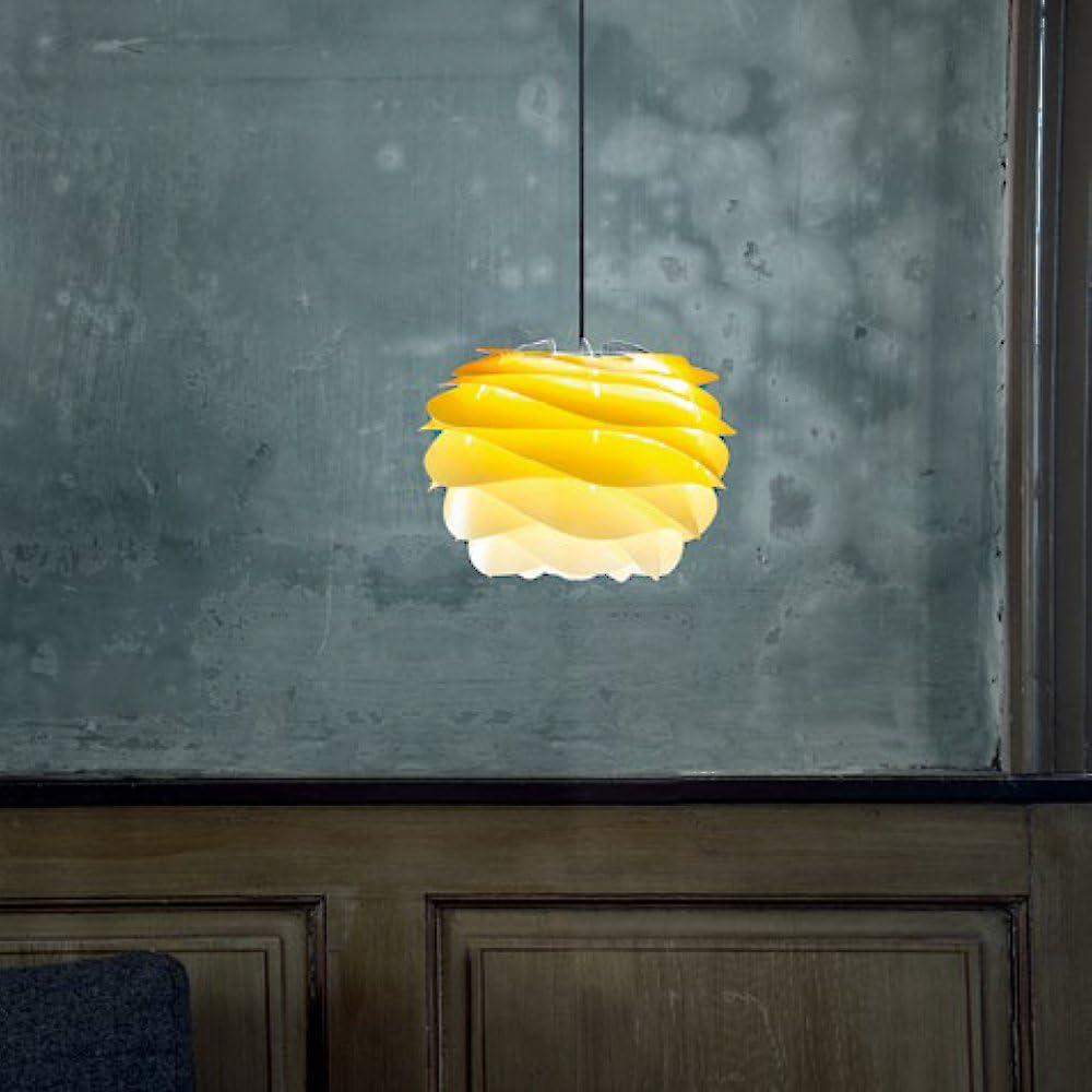 Vita Scandinavian Denmark Pendant Light Carmina Mini 1 Light Type Shade: Sahara/Code: Black Bulb Sold Separately 02063-BK Ellux