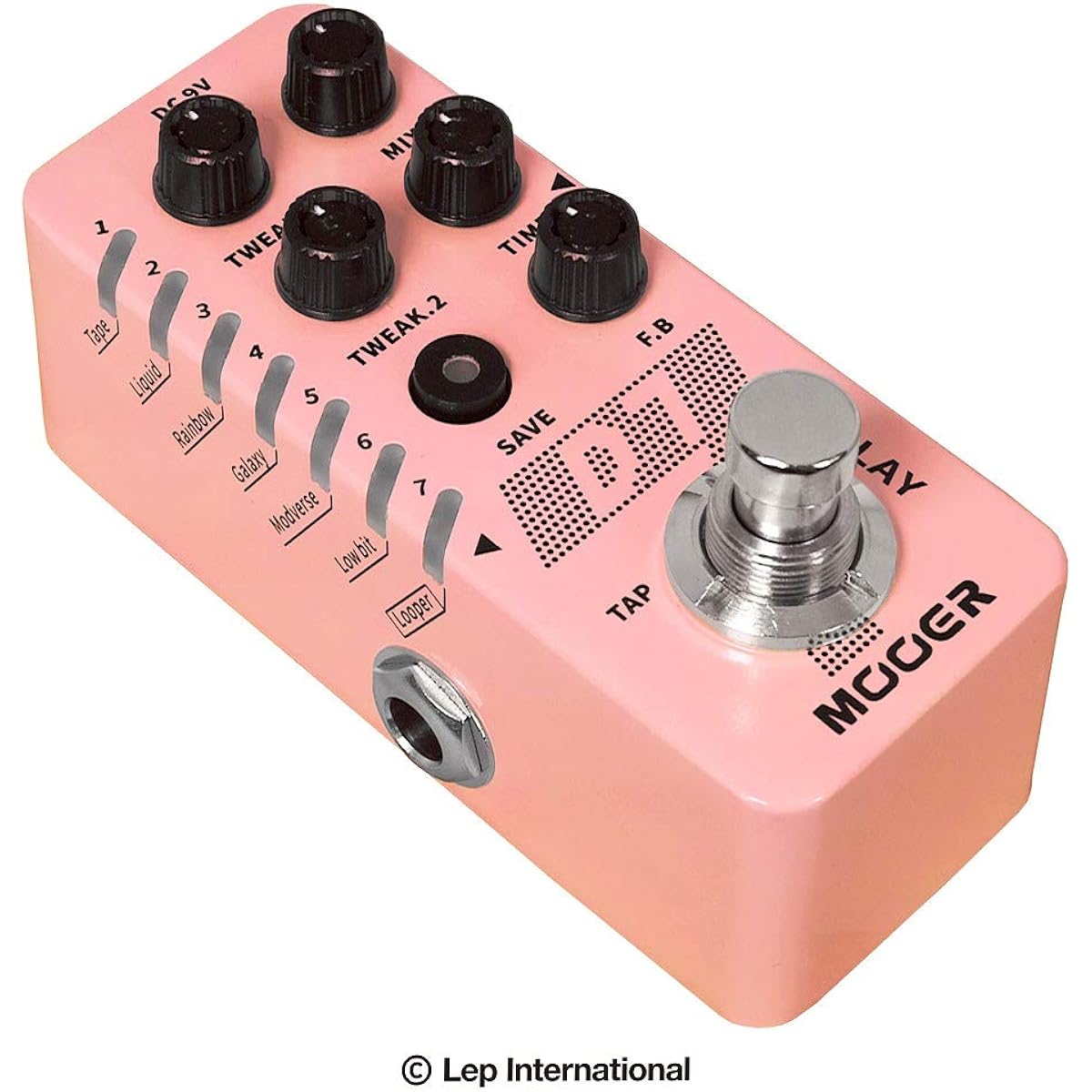 Mooer D7 delay guitar effector