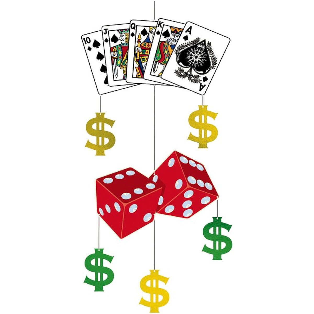 amscan International Hanging Decoration Casino