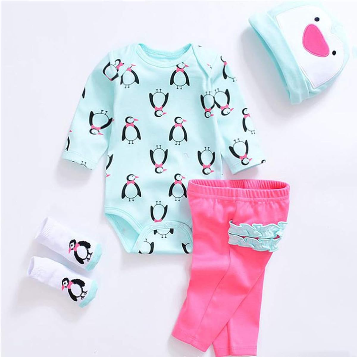 Kimtery Reborn Baby Doll Clothes NPK Reborn Baby Doll Changing Clothes 22 Inch Realistic Baby Doll Newborn Baby Doll