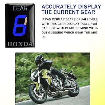 Speed Display Meter CBR600F CBR1000R CBR300R CB500F CB600F CBR500R CBR600RR CB300F CMX500 NC700S NC700X Motorcycle Gear Display Indicator