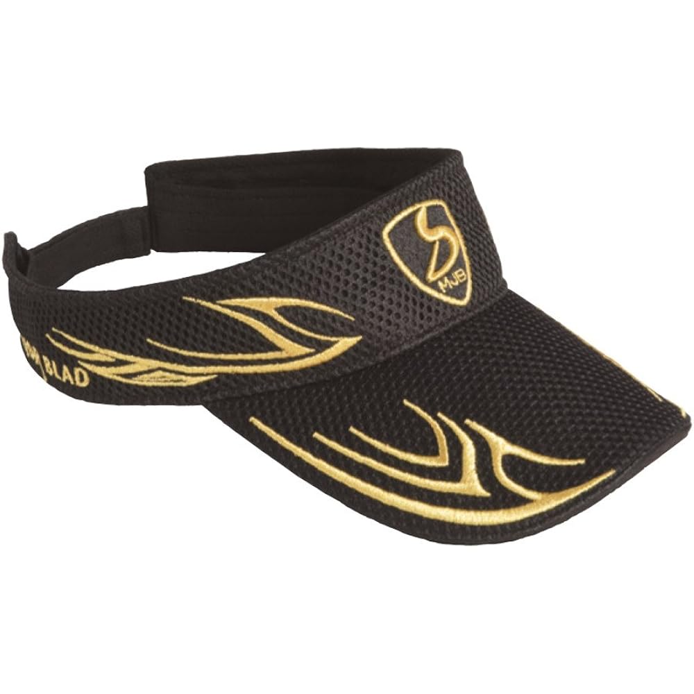 SHIMOTSUKE MJB Sun Visor BR SMC-028 BK×GD Free