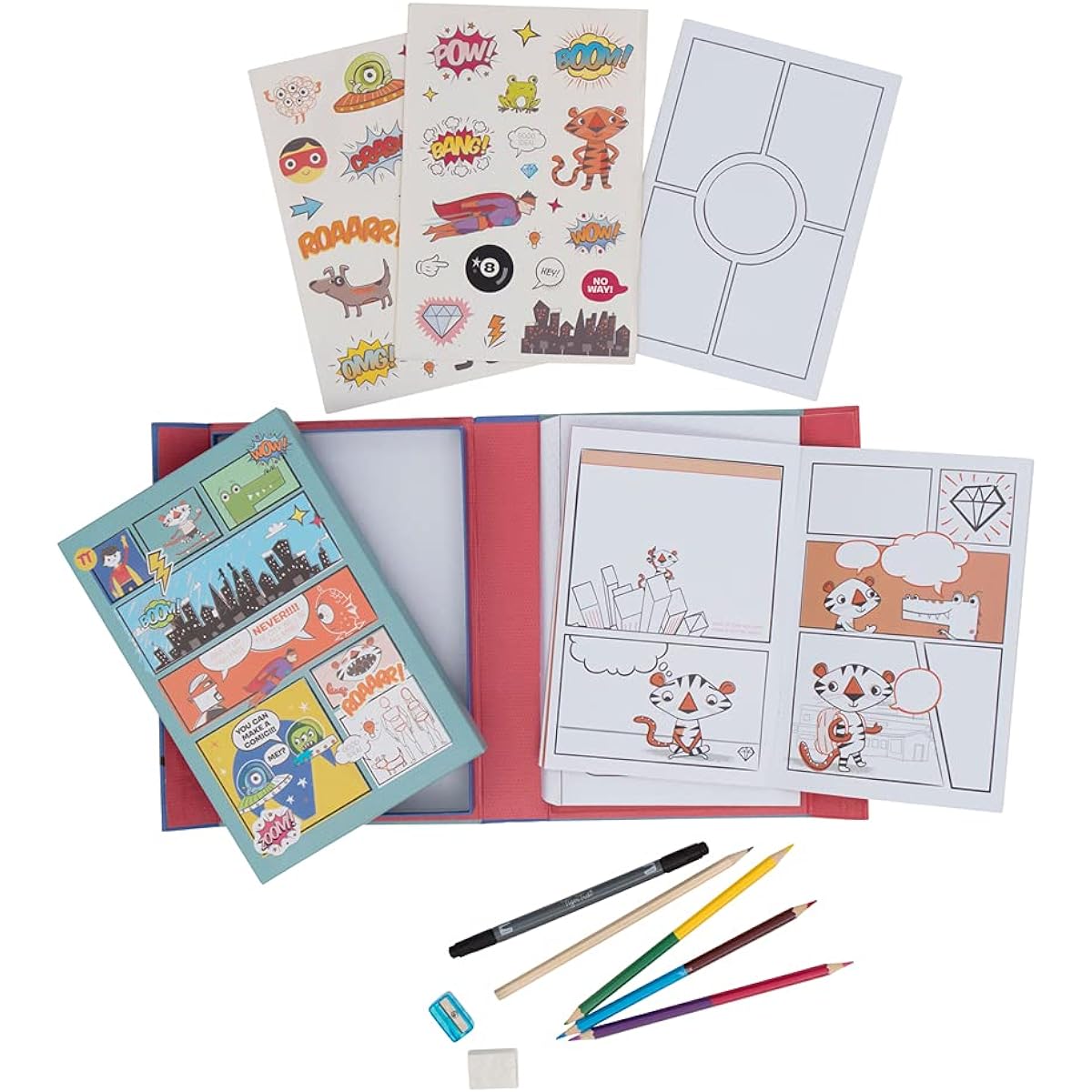 Tiger Tribe Comic Book Kit