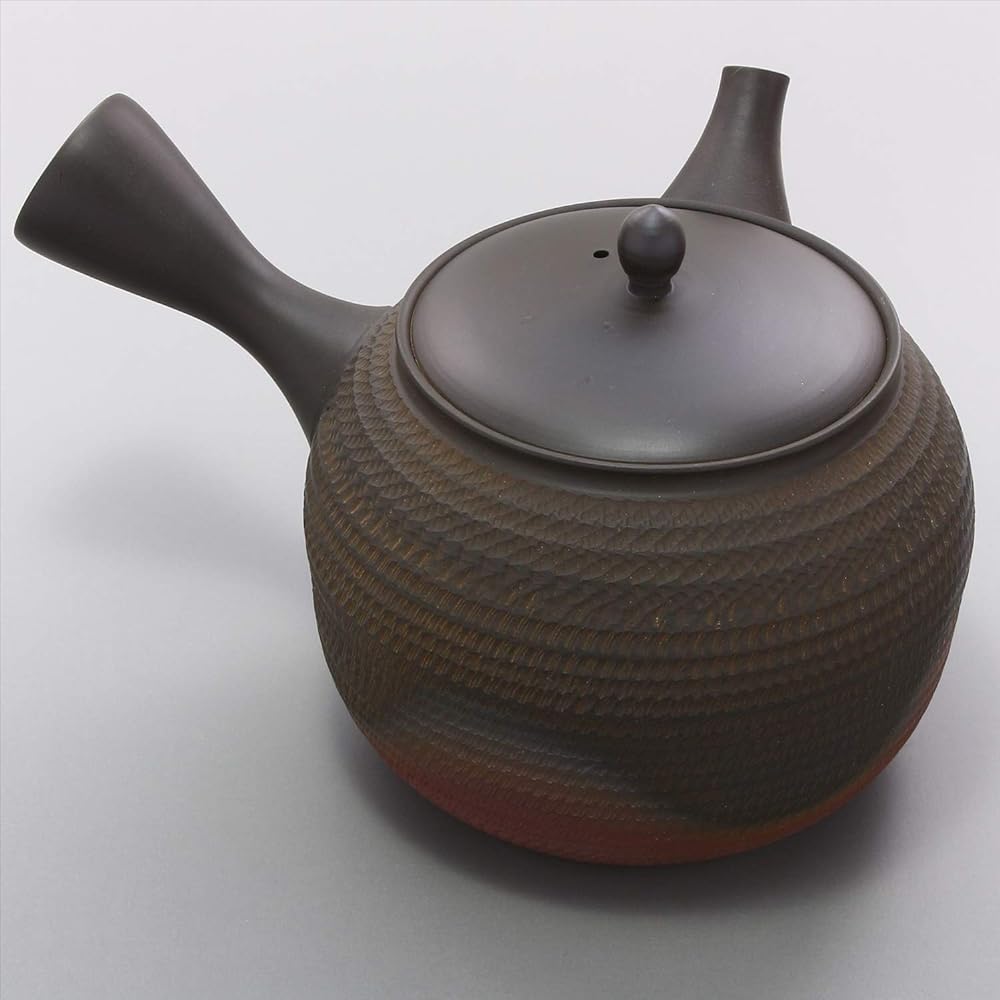 Yamaki Ikai Tokoname Ware Tamakogama Heirloom Shape Teapot Large S5009
