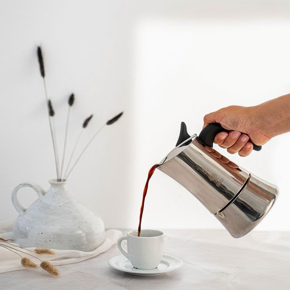 Bialetti Moon Exclusive 4 Cup Open Fire/IH (Coffee Maker Espresso Maker Macchinetta)