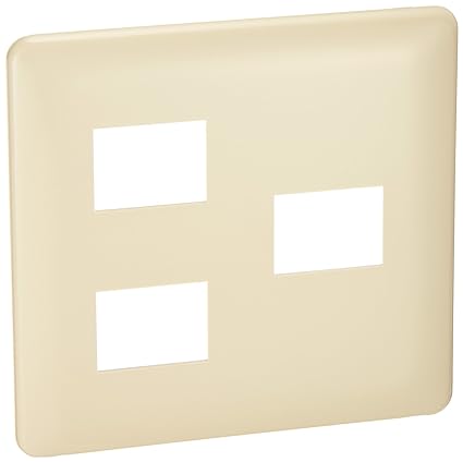 Panasonic Full Color Modern Plate for 3 Pieces, 2 Pieces + 1 Piece Standard Plate, Milky White WN6073W, 5 Pieces