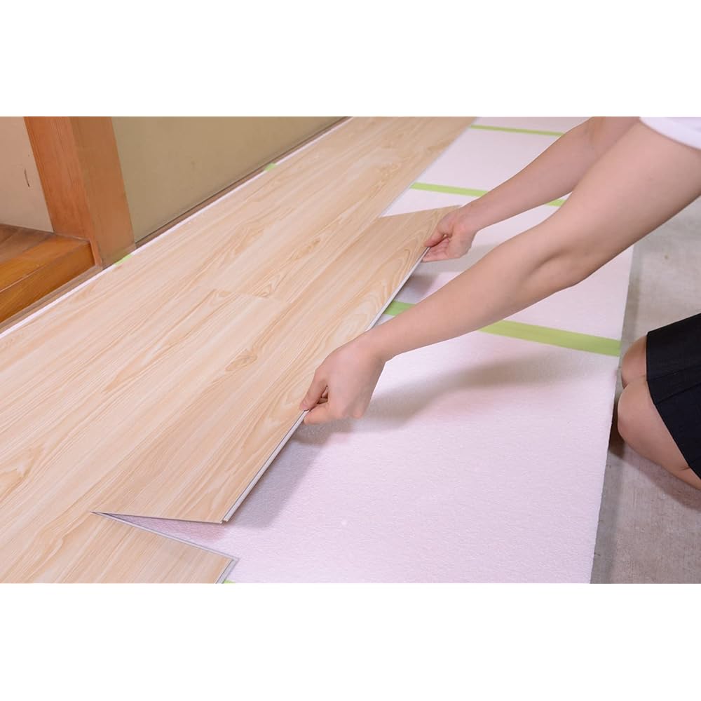 Asahipen Floor Tile for JOINT-LOCK, Base Adjustment Material for Japanese Rooms, 900 x 600 x 50, JLB-01, 3 Pieces, Tatami Flooring, Made in Japan
