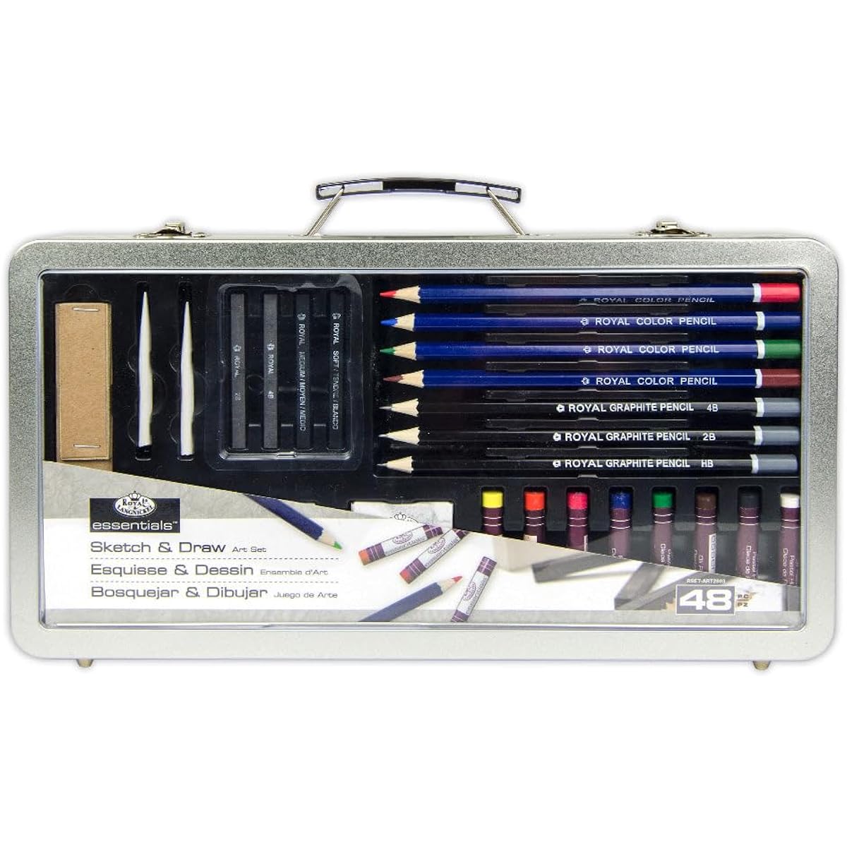 Royal Art Set Metal Case