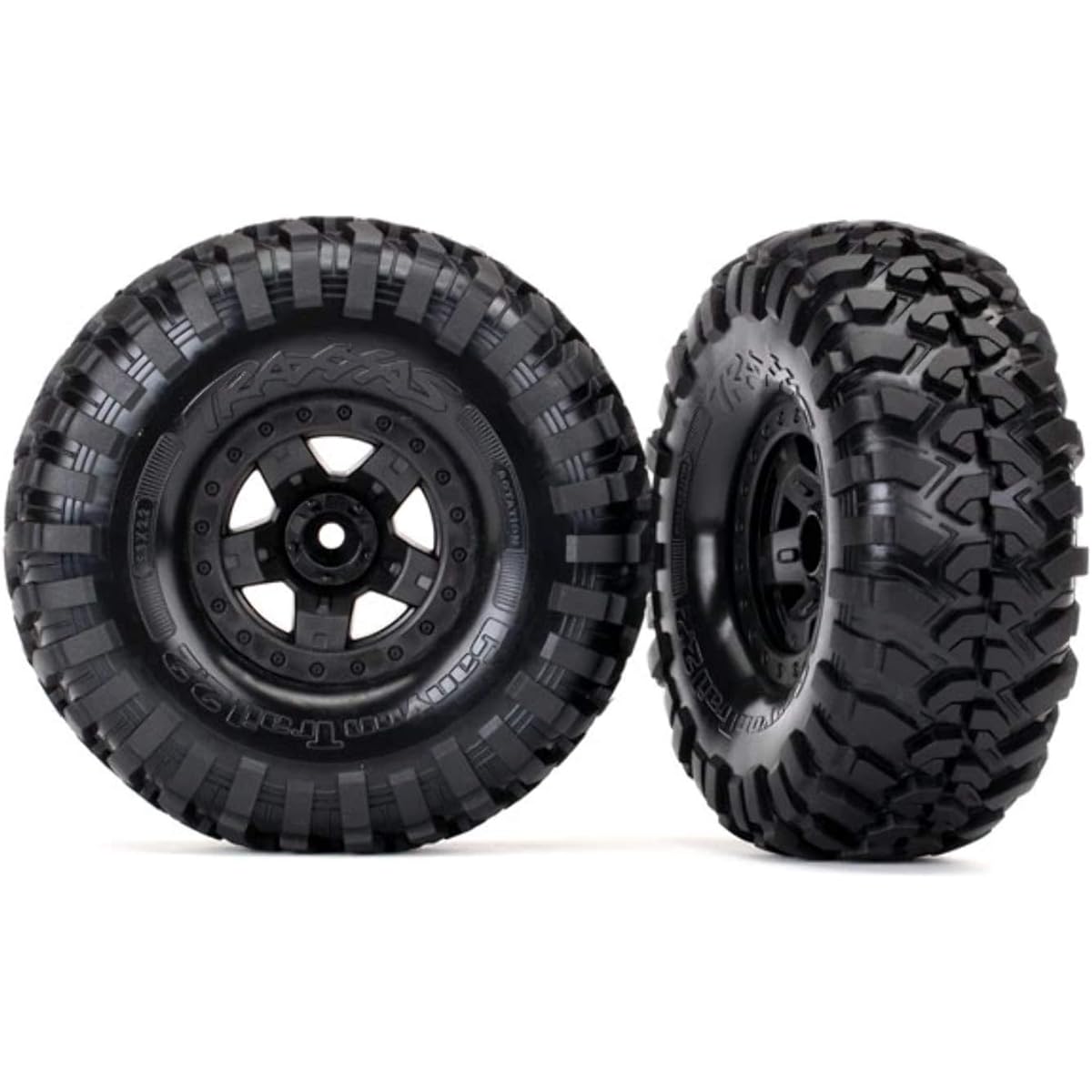 Tires and wheels, assembly, gluing (TRX-4 sports wheels, Canyon Trail 2.2 tires) (2)