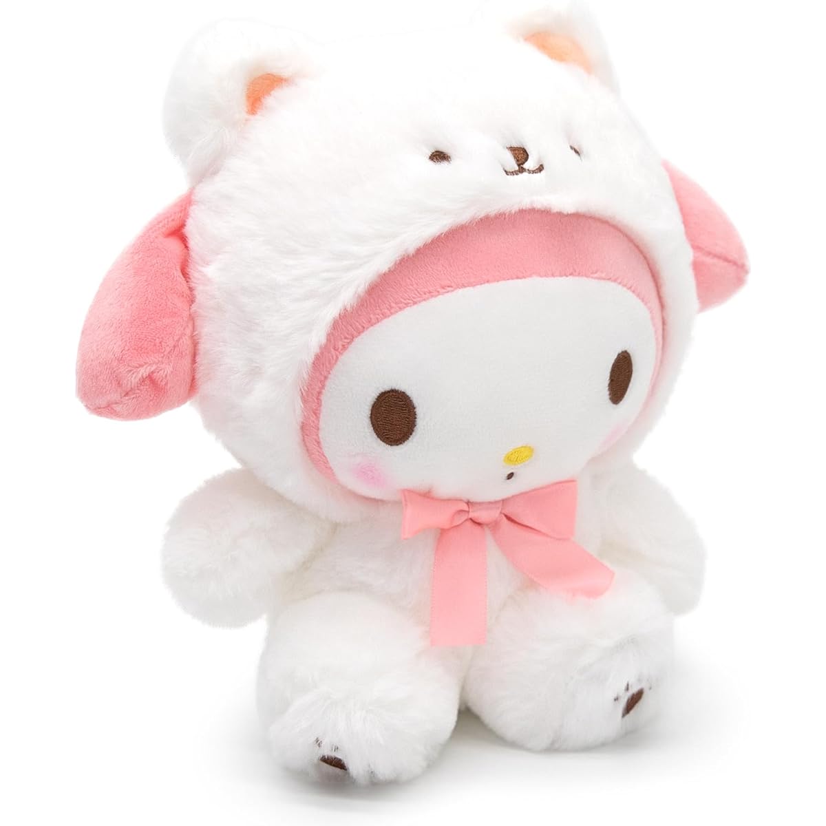 My Melo Plush 8" Cartoon Stuffed Animal Figure Anime Plush Pillow Toy Super Cute Cartoon Theme Party Favors Soft Kawaii Cute Stuffed Animals for Girls Teens Fans Birthday Decorations Pink