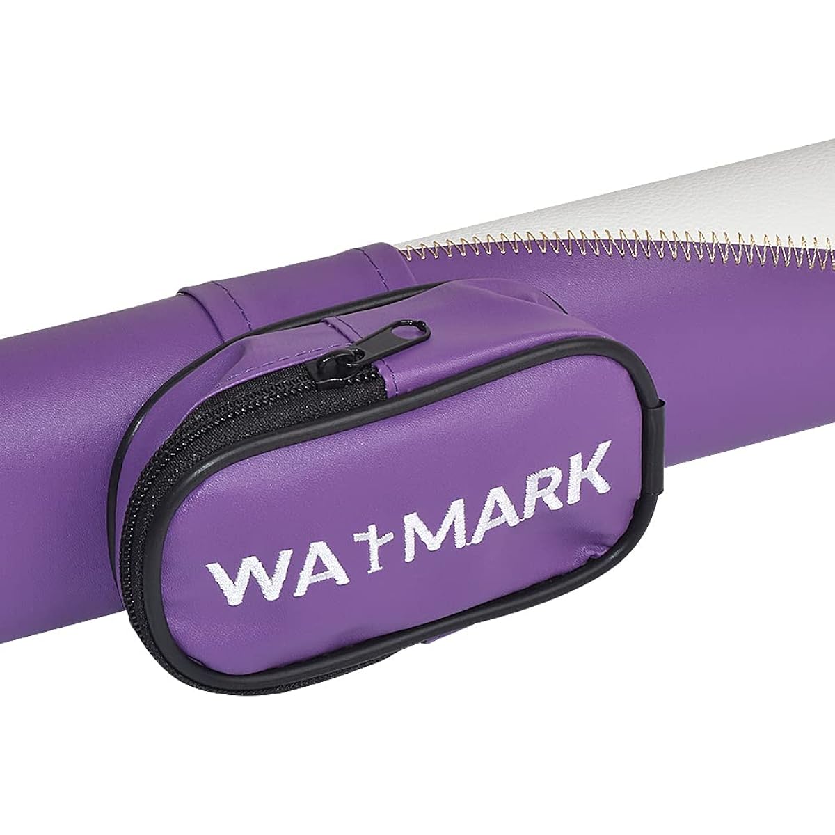 WAYMARK Billiard/Pool Cue 1x1 Hard Case 2 Pieces (1 Bat/1 Shaft) Cue Stick Carry Case (Purple + White)