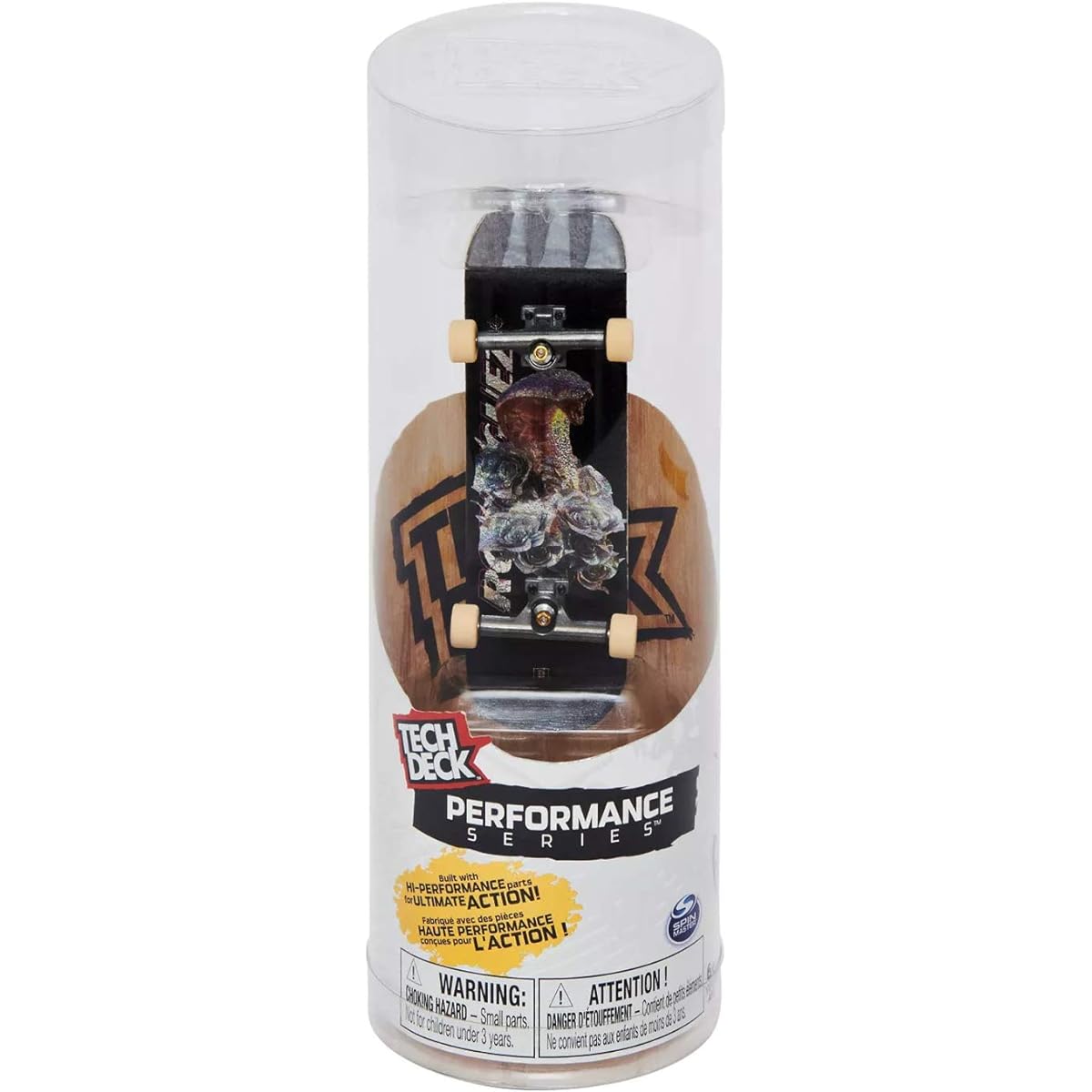 TECH DECK Performance Wood Series Primitive Skateboards Paul Rodriguez Warning Complete Fingerboard