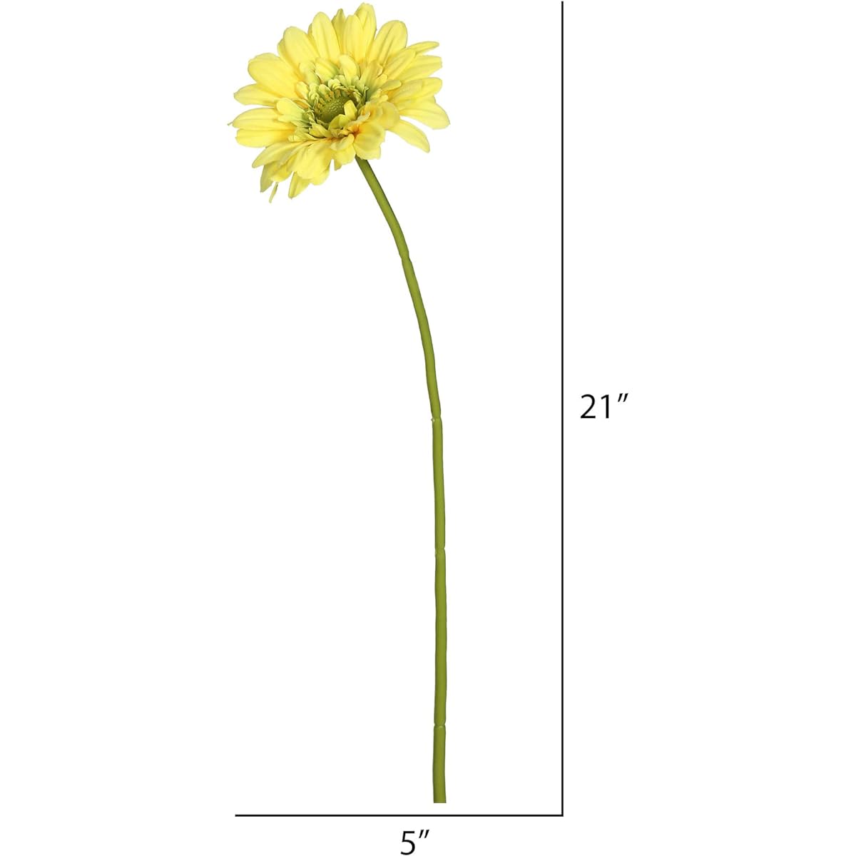 Vickerman FH170703 Gerbera Daisy Stem