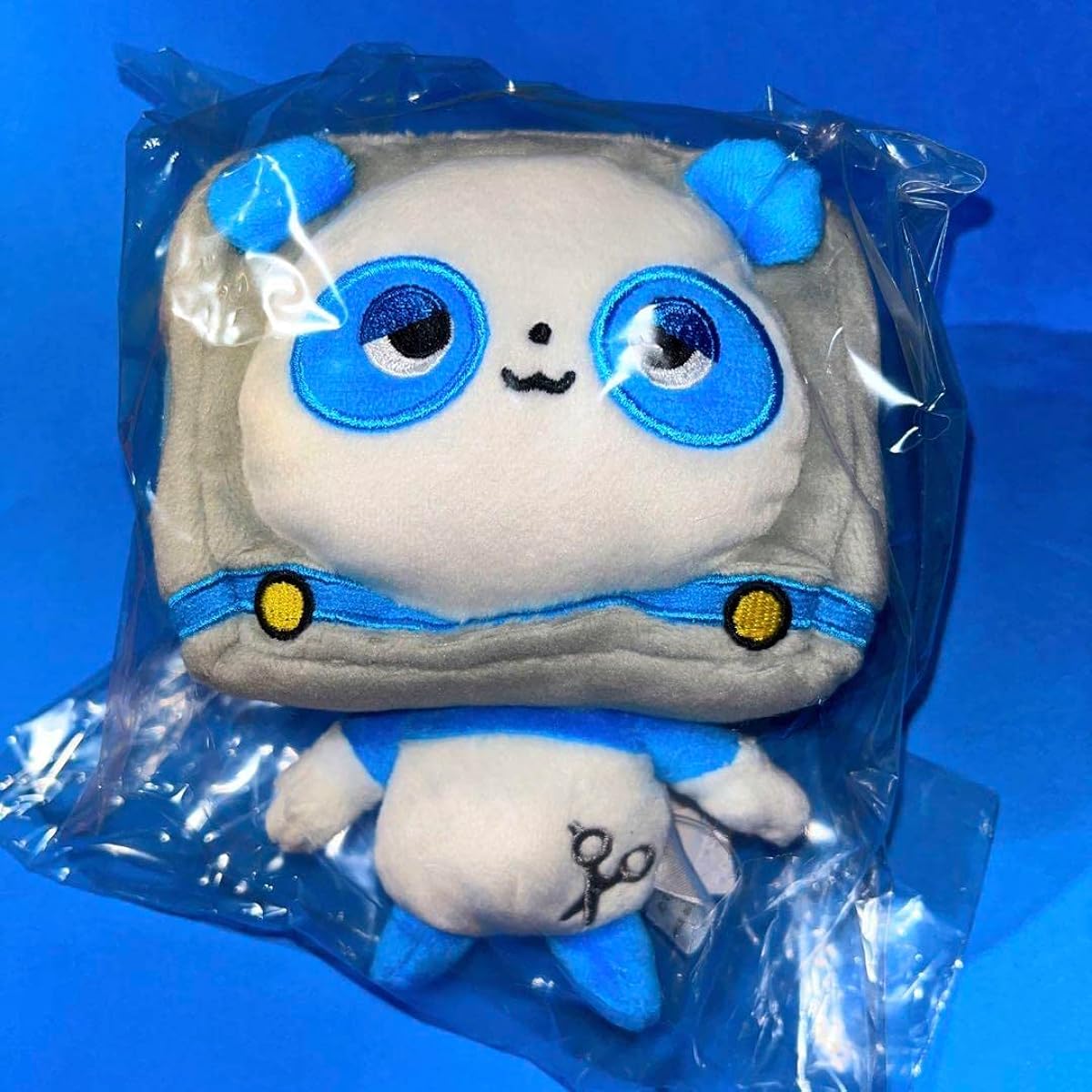 Pandagraph Pending Train Plush Keychain Blue Yamada Yuki Hobby Goods