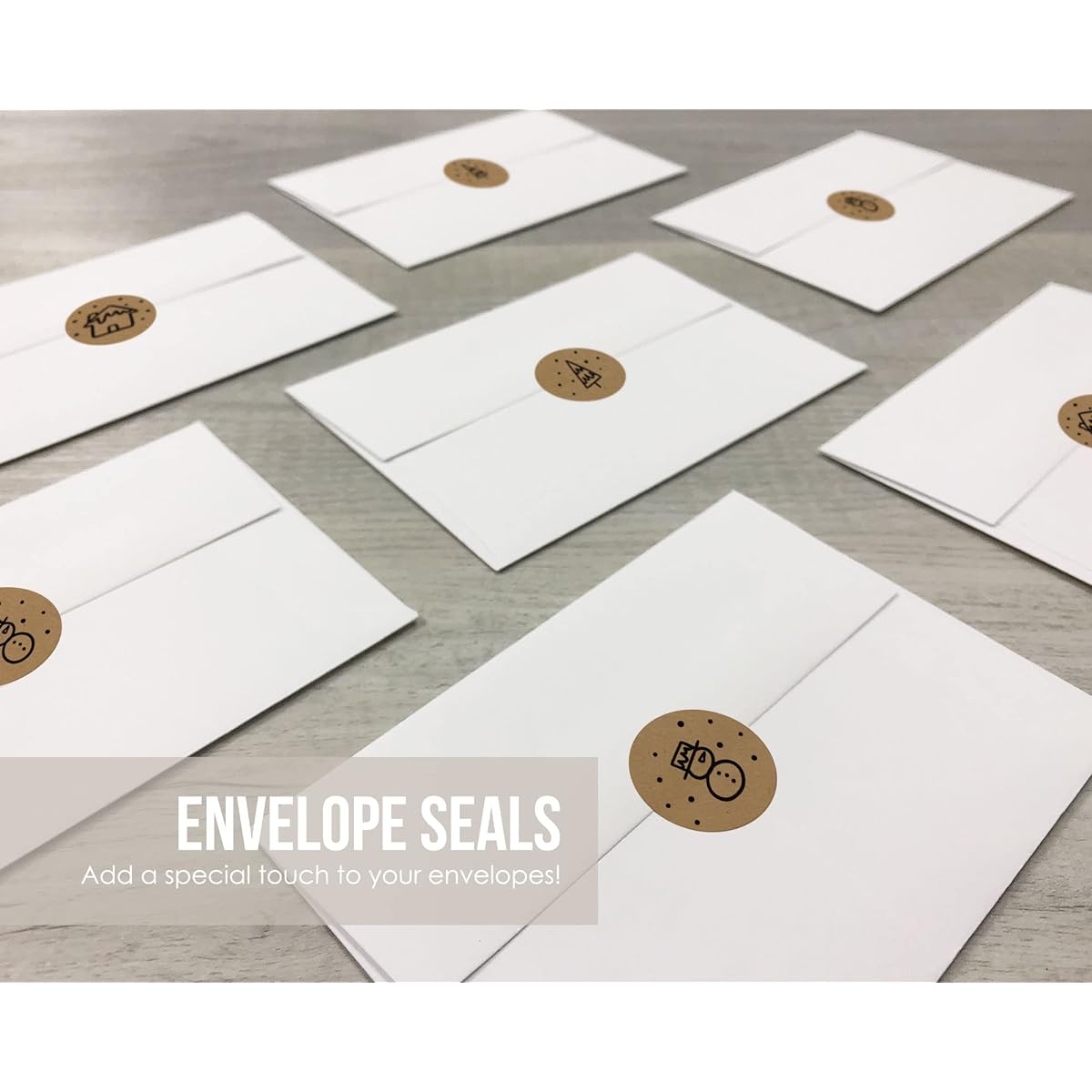 Cute Snowman Christmas Cards - 24 Winter Holiday Cards with Envelopes, Snowmen and Happy Holidays Greetings