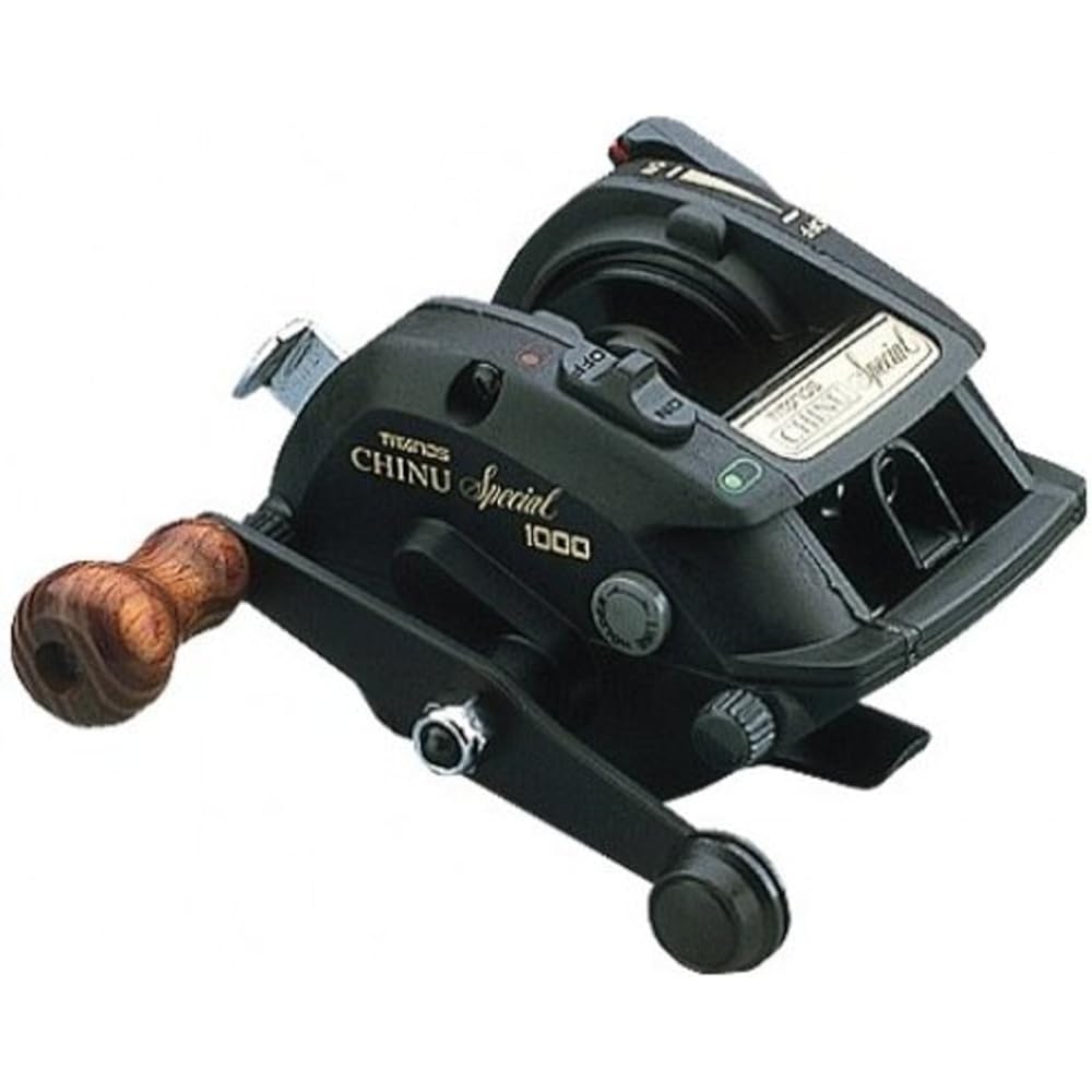 SHIMANO Bait reel double shaft Titanos Chinu Special 500/1000 right handle black sea bream