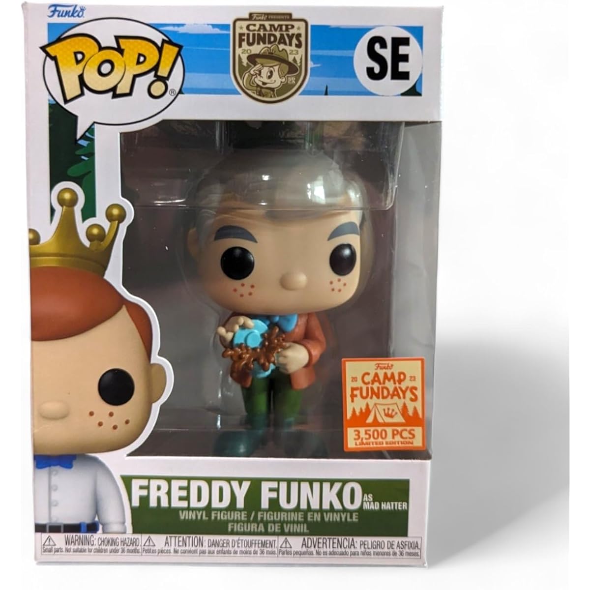Funko Pop! Original: Camp Fundays 2023 - Freddy as the Mad Hatter (3500 Pieces Limited)