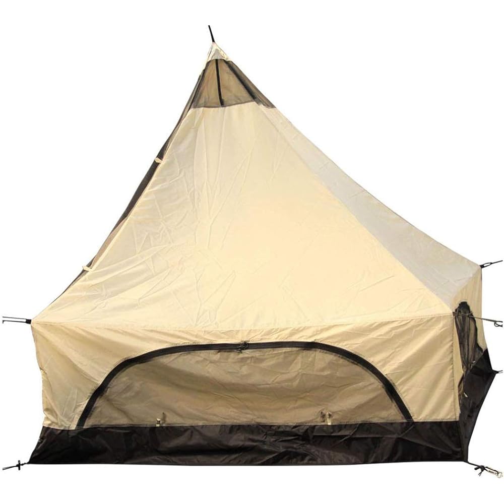 Canadian East Outdoor Camping Half Inner Tent (for Glocke 8 Black) Black CETO1025