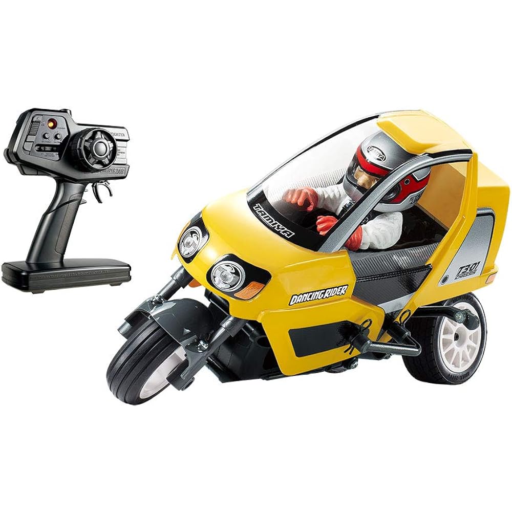 Tamiya Star Unit Series Special Project No.85 1/8RC Dancing Rider T3-01 Yellow Body Specification Painted Complete Model with Propo On-Road 47385