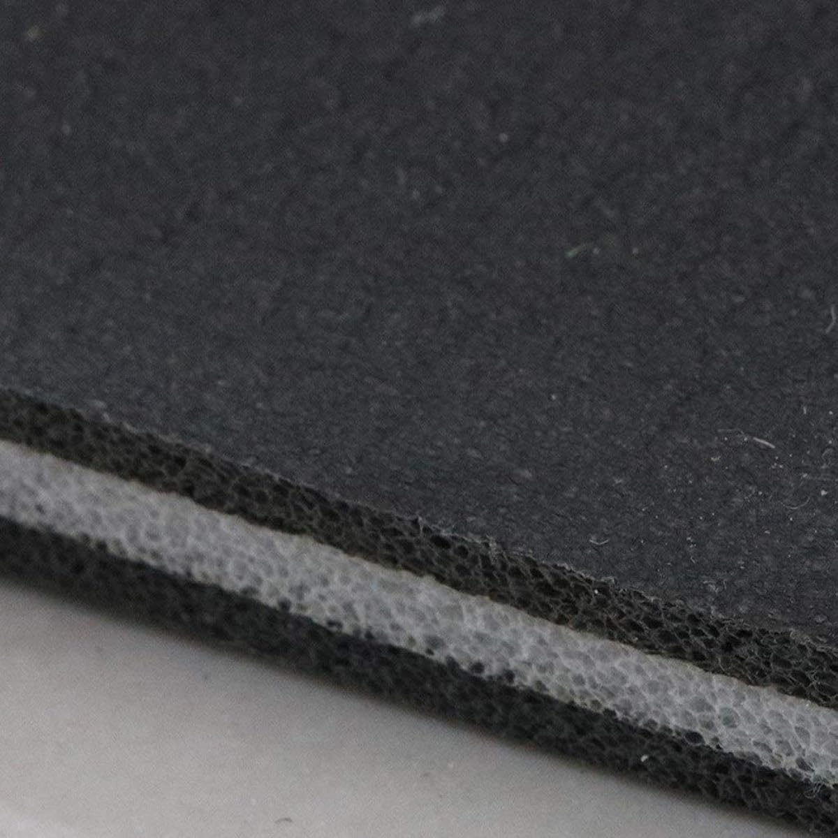Black sound insulation mat, soft soundproof cushion high density moisture-proof sound-absorbing cotton 5 square meters.