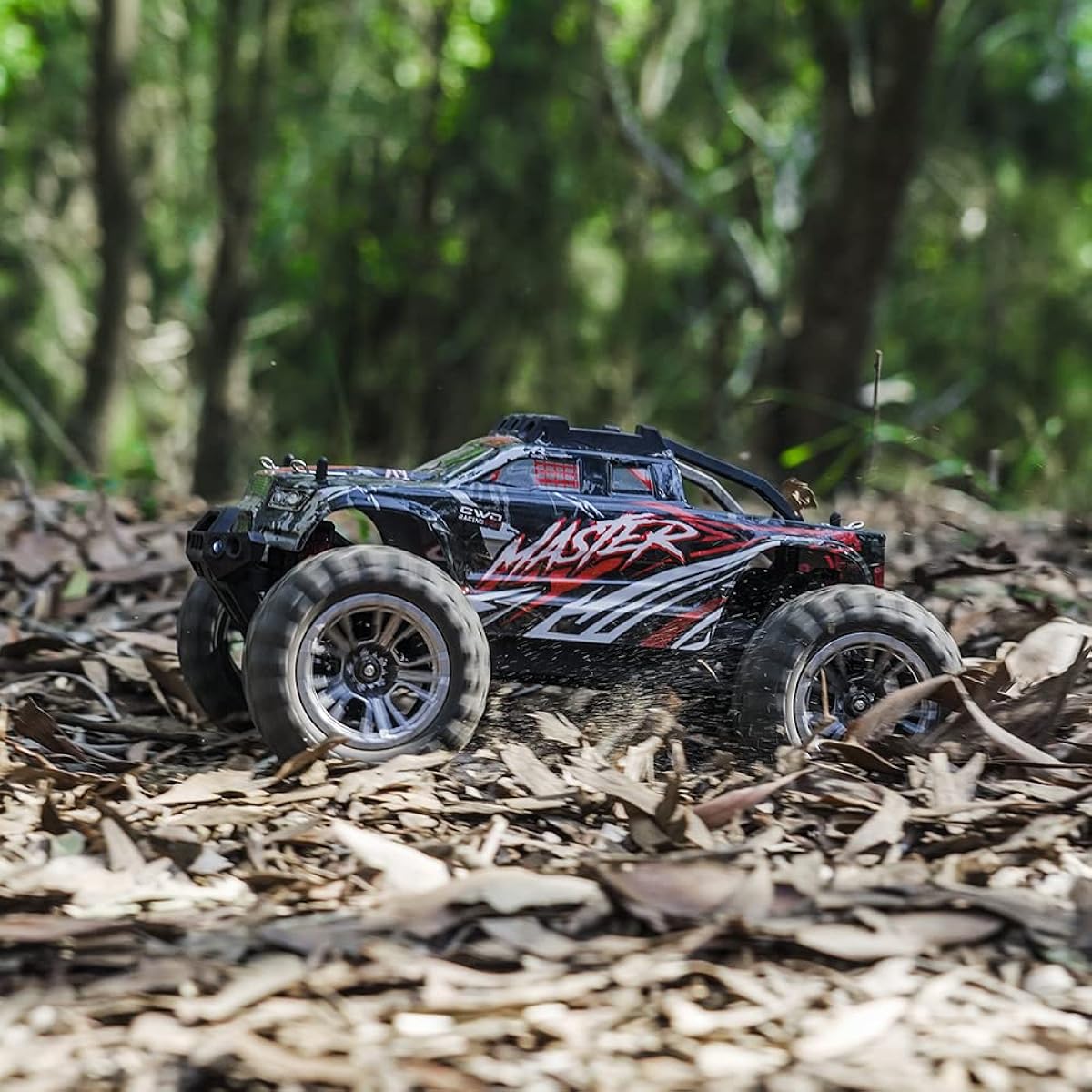 FUUY Remote Control Car 1:16 High Speed RC Car for Adults 42KM/H High Speed 4WD RC Car with 2 Batteries Off-Road Waterproof RC Truck for Adults Youth Ages 14+ All Terrain Hobby Toy Car