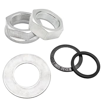 M MATI Axle Nut Washer Seal for Honda Recon 250 TRX250EX TRX250X TRX250 1997-2021 90307-HM5-930 90308-HM5-930 90481-HC4-000