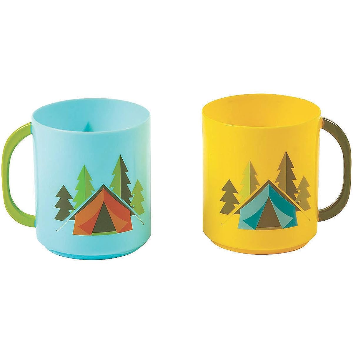Camping Mug Party Supplies 12pcs