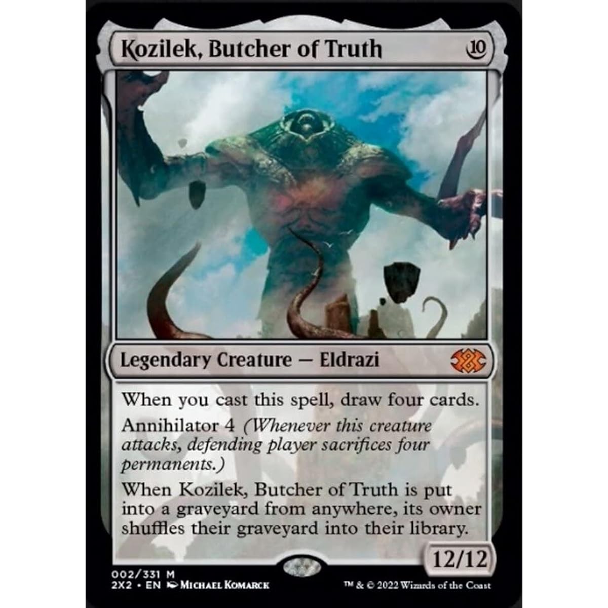 Magic: The Gathering - Kozilek, Butcher of Truth (002) - Double Masters 2022