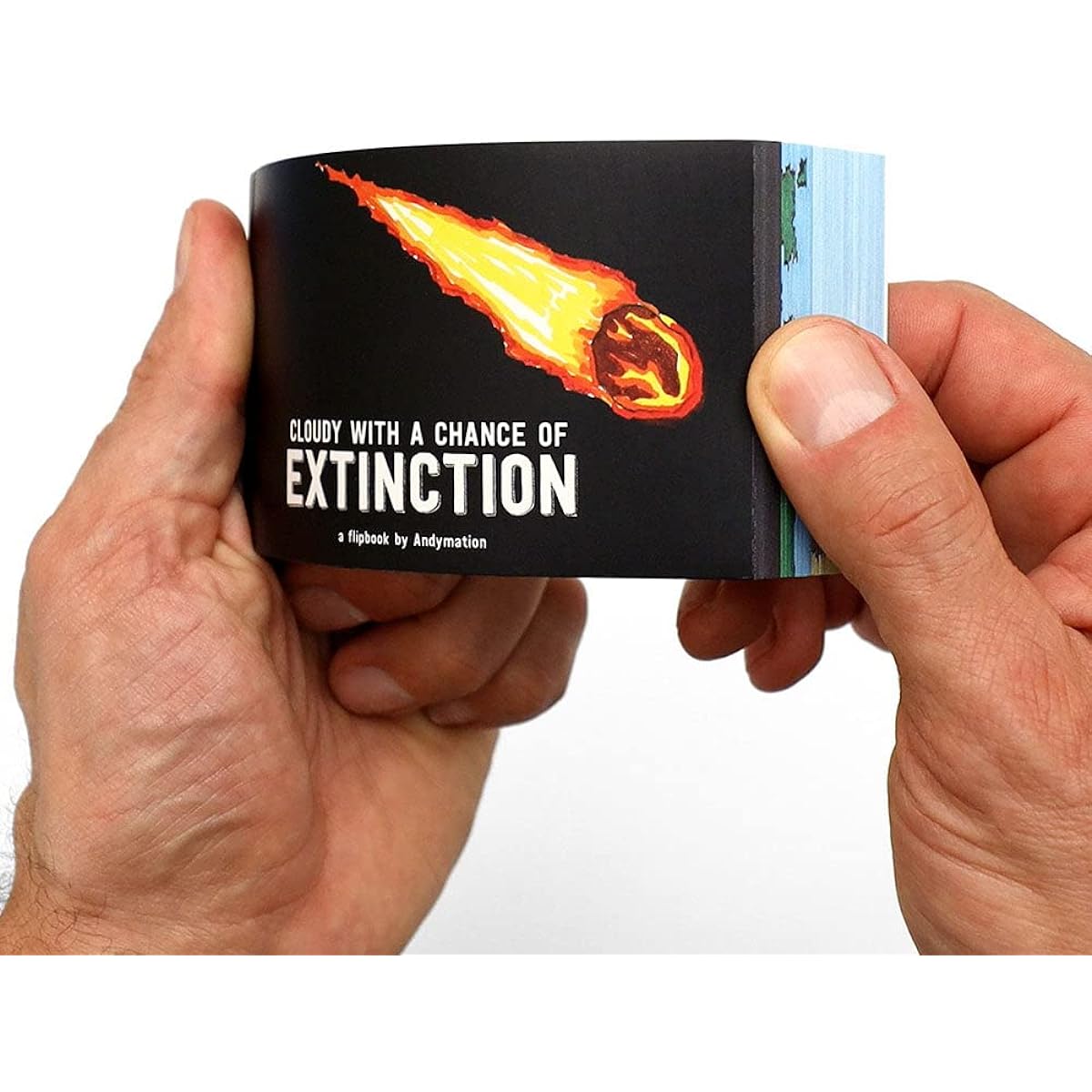Andymation's Meteor Print Flip Book