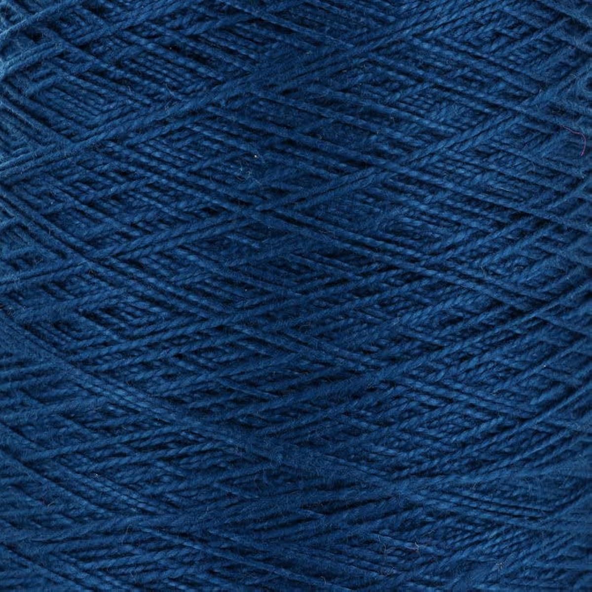 Valley Yarns 5/2 Mercerized Cotton Weaving Yarn, 5 Crochet Yarn, 100% Cotton - #2625 Ink Blue