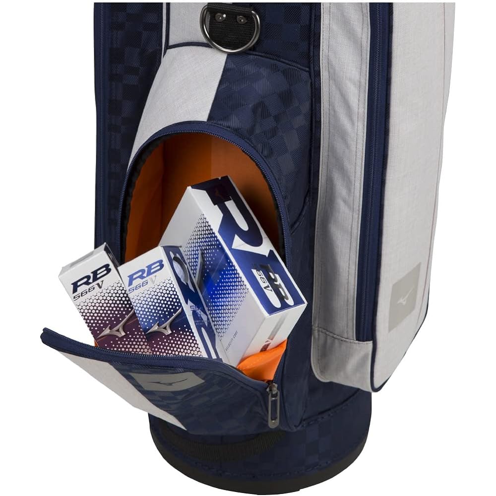 MIZUNO Golf Caddy Bag FD Men's Approx. 2.2kg Lightweight 8.5 Type (68cm) Compatible with 47 Inches 4-Division Slim