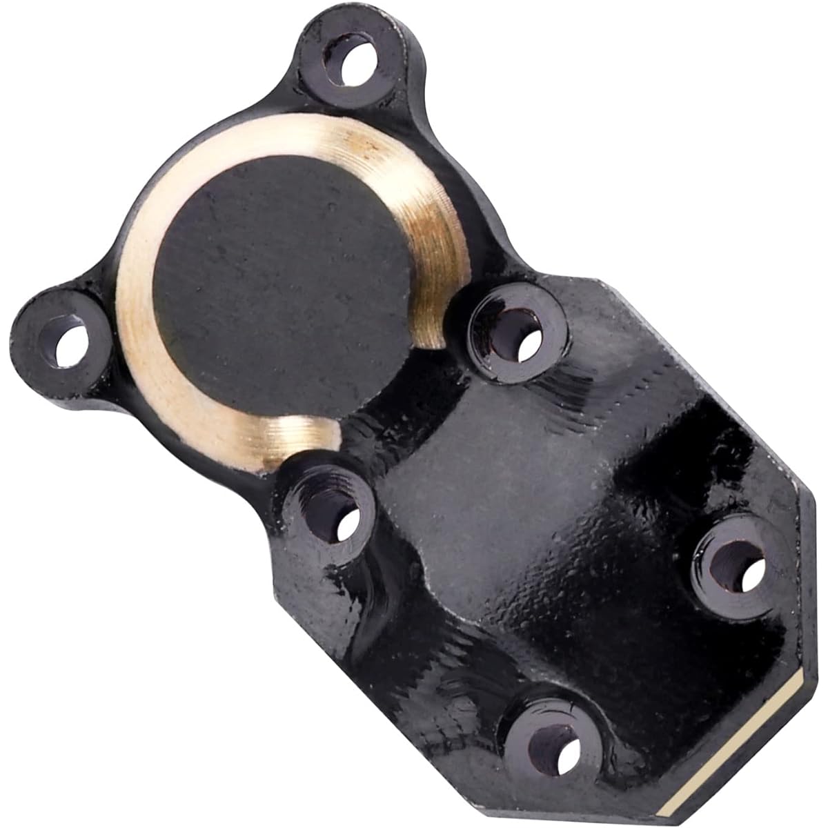 Brass Differential Cover Front Rear Heavy Duty Differential Cover Bridge Axle Cover Accessories for AXIAL SCX24 AXI90081 AXI00001 AXI00002 AXI0004 1/24 RC Crawler Car