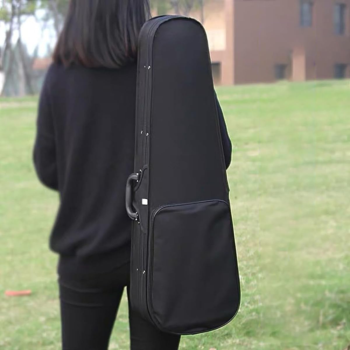 Violin case Violin thickening grand piano case hand-held shoulder bag violin case sponge cloth case