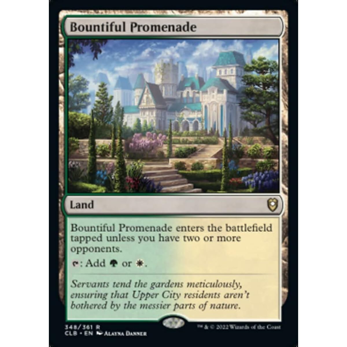 Magic: The Gathering - Bountiful Promenade (348) - Battle at Baldur's Gate