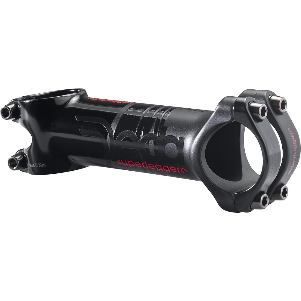 DEDA SUPER LEGGERO 31.7/140 ・Material: 7050 aluminum alloy ・Diameter: 31.7mm ・Length: 140mm ・Angle: 82° ・Height: 36mm Stem
