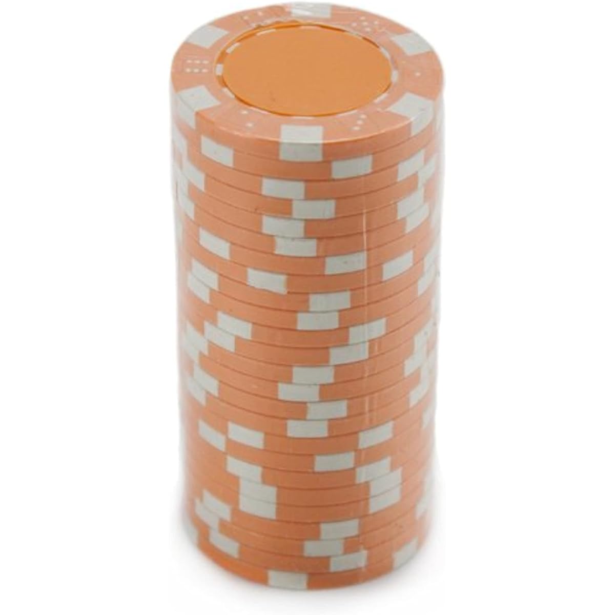 Brybelly 50 Clay Composite Striped Dice 11.5 Gram Poker Chip