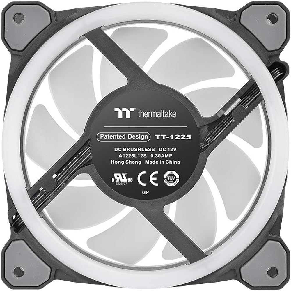 Thermaltake Riing Trio PLUS 12 RGB Radiator Fan TT Premium Edition -3Pack- FN1229 CL-F072-PL12SW-A