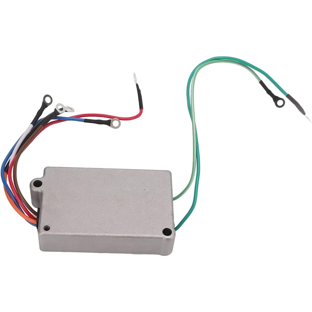 Ignition CDI Box Wear Resistant 114-4911 Replacement CDI Electronics OE Easy Installation Aluminum Alloy ABS CDI Switch Box Replacement for Mariner Outboard 20 2 Cylinder 1972‑1977