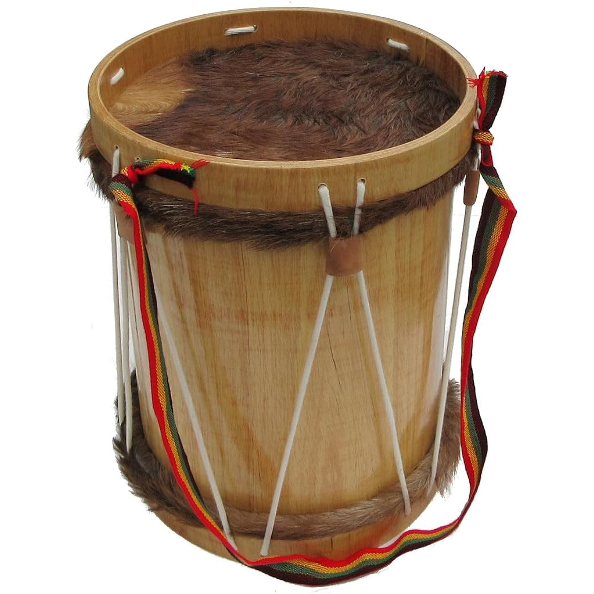 Peruvian Folklore Instrument BOMBO-30A Large Bombo Drum Folk Instrument Folklore Music