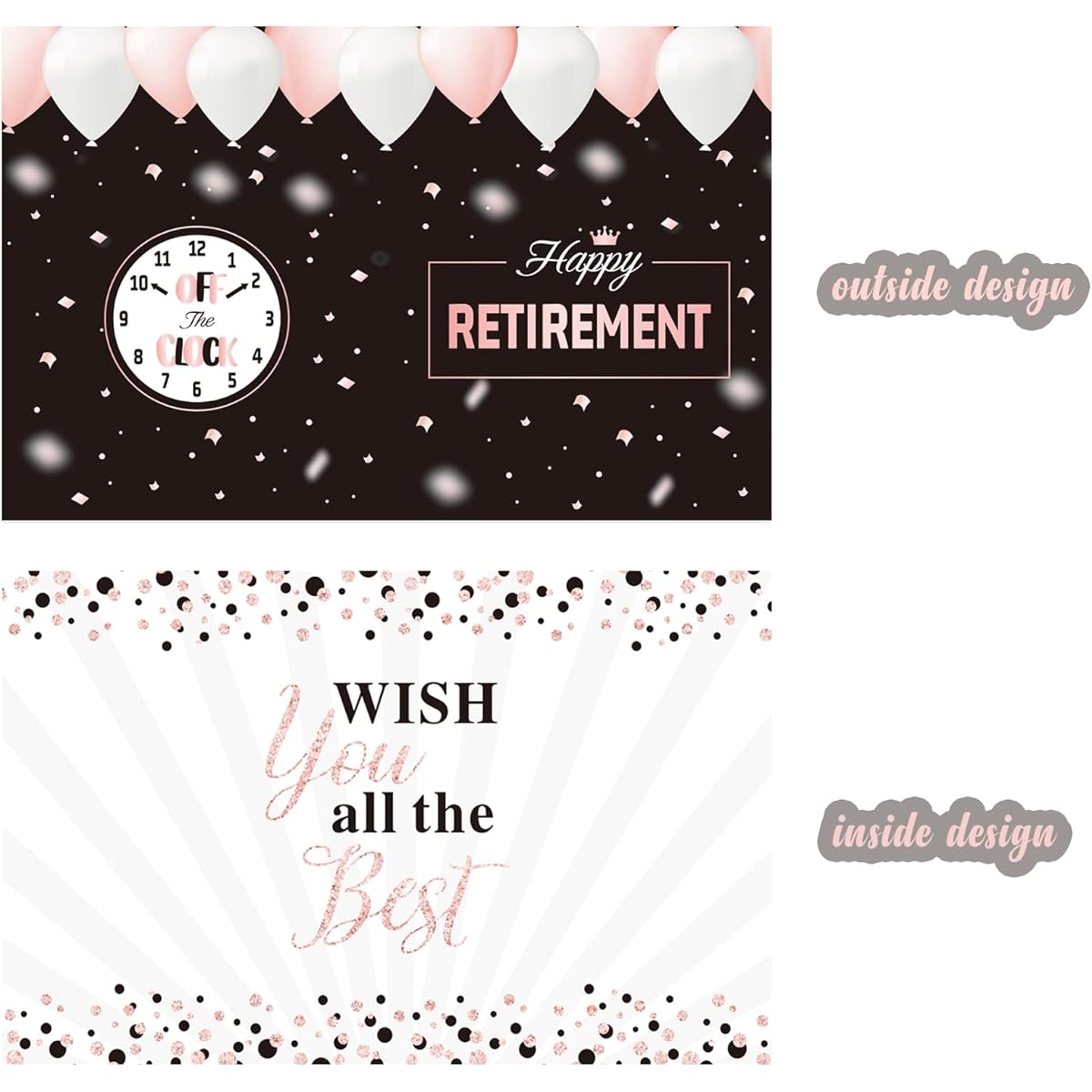 Farewell Party Decorations Jumbo Farewell Card with Envelope We Will Miss You Going Away Gift for Coworkers Men Women Farewell Good Luck Retirement Card Guest Book Party Supplies (12x17 Inches)
