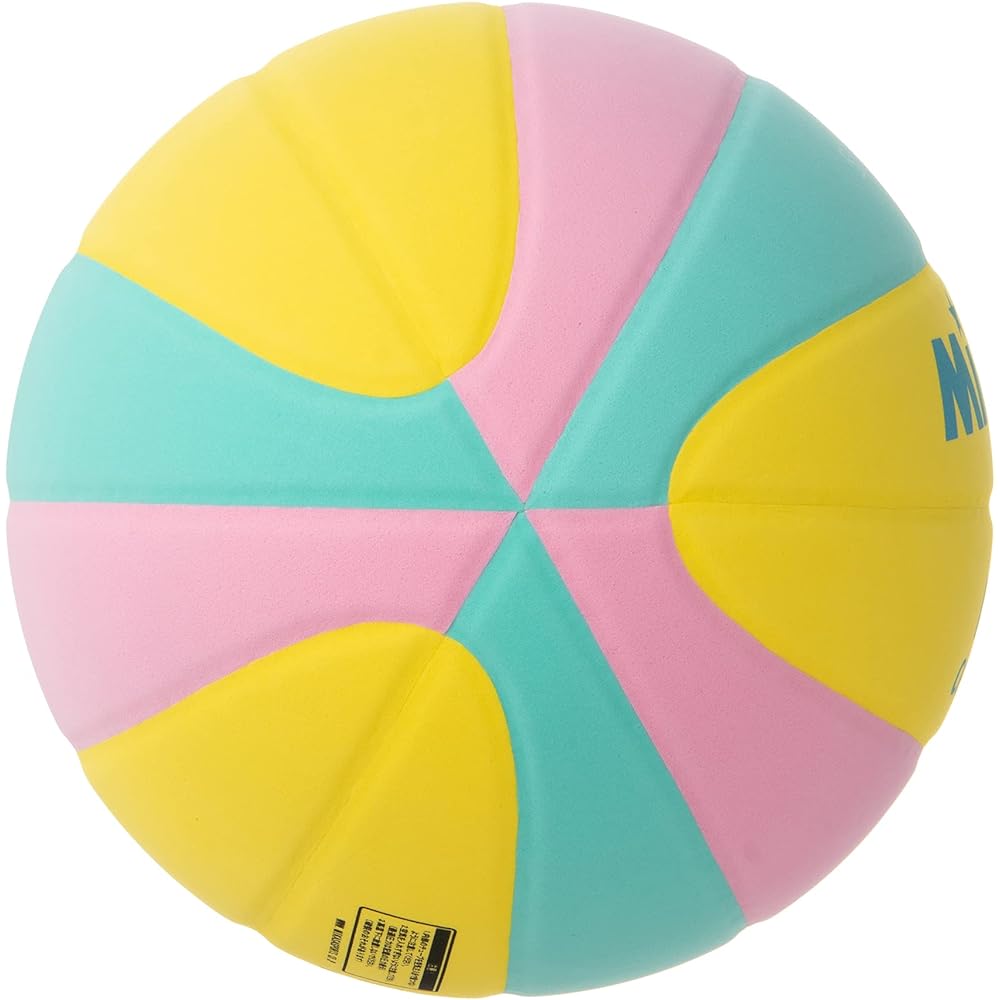 MIKASA Sesto Ball Certified by Japan School Physical Education Research Association (For Boys/Girls/Elementary School Students) EVA Special Sponge Smile Series Yellow/Pink/Green SC-YPLG Recommended Internal Pressure 0.2~0.25 (kgf/㎠)
